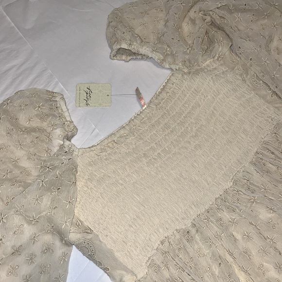 NWTS FREE PEOPLE EYELET MAXI (L) - Picture 16 of 17